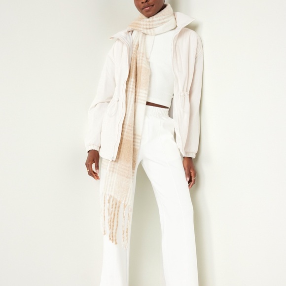 NWT OLD NAVY Cinched-Waist Jacket COLOR SEA SALT - Picture 3 of 7